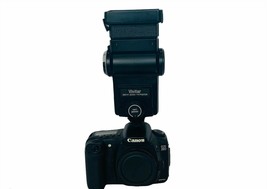 Canon Digital Camera vtg EOS 20D Vivitar 285 HV Zoom Thyristor Japan DS126061 GB - $296.95