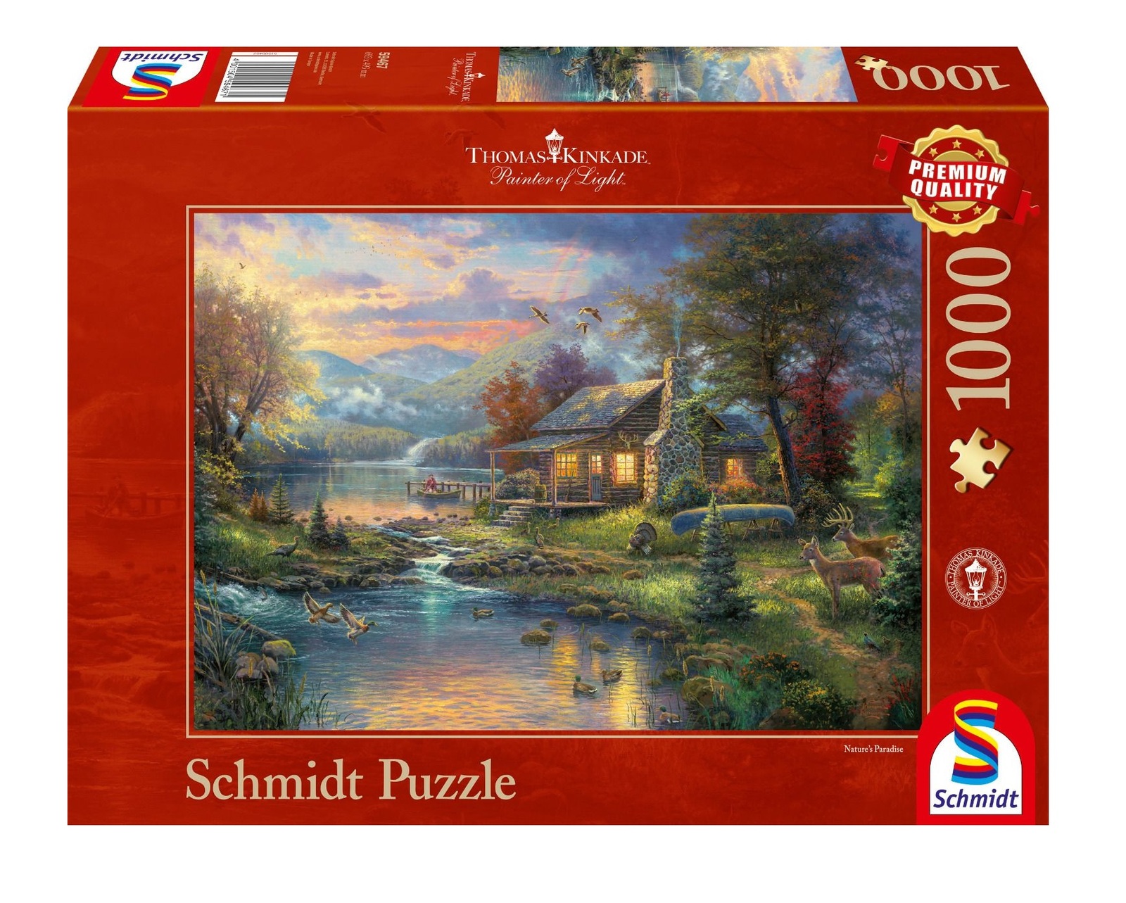 NEW Schmidt Jigsaw Puzzle 1000 Pieces "Thomas Kinkade Nature's