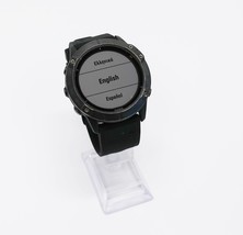 Garmin Fenix 6X Pro Solar Titanium Multisport GPS Smartwatch - Black/Gray ISSUE image 2