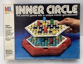 Vintage Inner Circle Strategy Board Game By Milton Bradley 1981 Complete... - $14.99