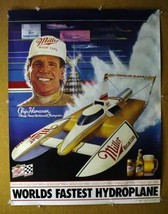 1988 MILLER HIGH LIFE 3 Time National Champion hydroplane poster - $9.99