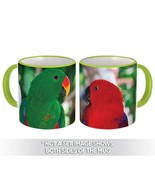 Parrot : Gift Mug Tropical Bird Nature Ecology Love Bird Agapornis Mexico - $15.90