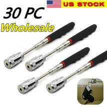 30 Pack Magnetic Pickup Tool LED Light Telescoping Handle Pick up Wholes... - $64.34