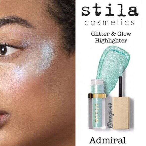 NEW IN BOX Stila Glitter & Glow Liquid Highlighter "Admiral" FULL SIZE