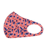 USA Flag Washable Reusable Cloth Protection Face Cover Stretch Handmade Mask image 2