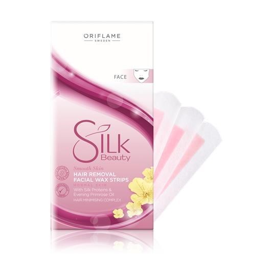 Silk Beauty Hair Removal Facial Wax Strips 20pcs original Oriflame