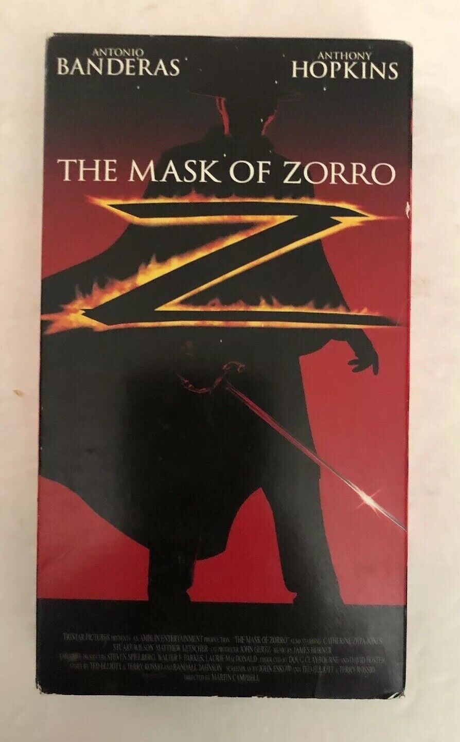 The Mask of Zorro (VHS, 1998) - VHS Tapes