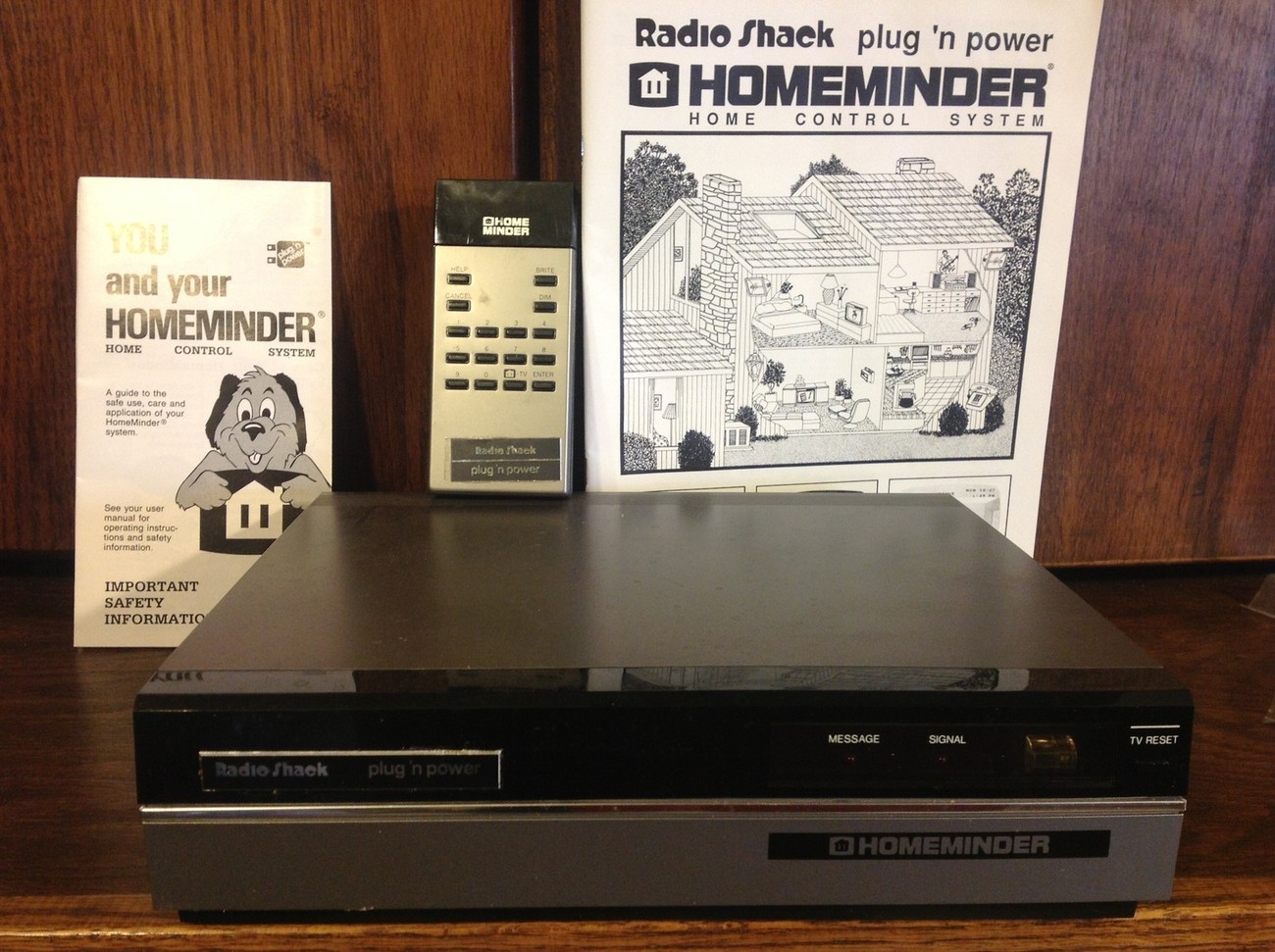 Radio Shack wireless home control system home automation lighting