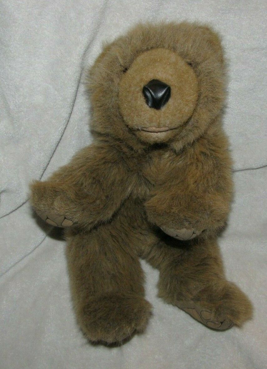 Primary image for Folkmanis Grizzly Bear Cub Puppet Folktails Folk Tails Stuffed Plush Brown Hand
