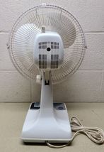 Vintage KH-1205W FW Woolworth Oscillating Desk Fan 12" - WORKS GREAT! image 3