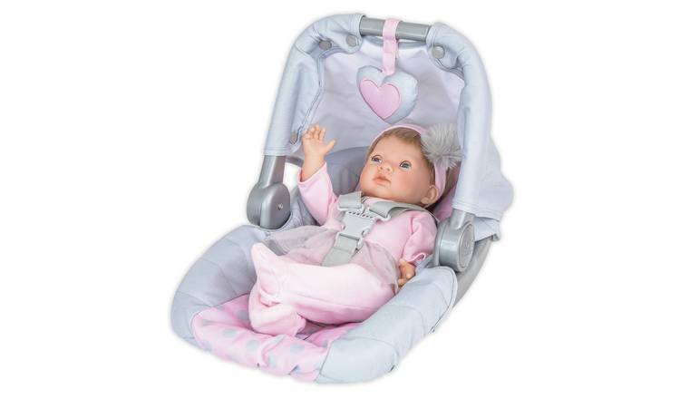 tiny treasures doll car seat