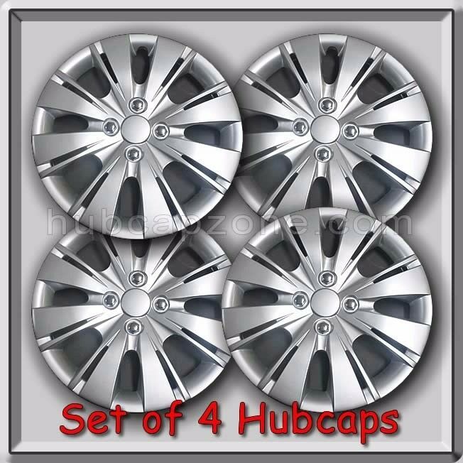 Toyota Yaris 15" Hubcaps, Replica 20132014 Toyota Yaris Silver Wheel