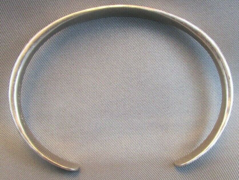 RETIRED JAMES AVERY STERLING SILVER HAMMERED CUFF BRACELET 925 ...