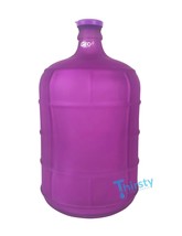 1 Gallon Frosted Glass Water Bottle Jar Jug Canteen Brew Container Canteen BLACK 