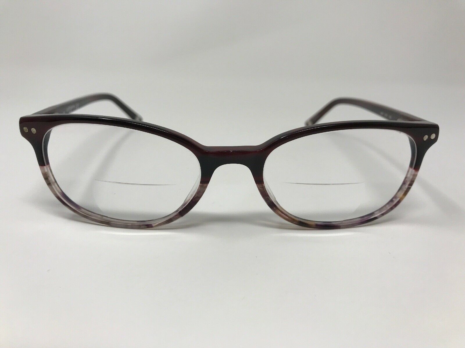 LIZ CLAIBORNE Eyeglasses Frame L380 51-16-135 Polished Burgundy/Clear ...