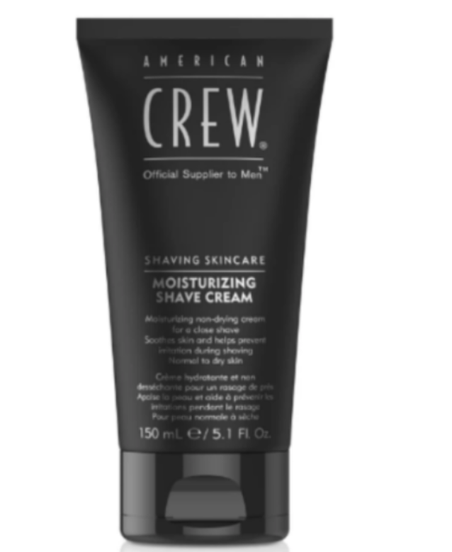 American Crew Shaving Skincare Moisturizing Shave Cream,  5.1oz