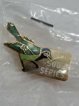 Vintage Bowling Ball 500 series bird Pin Back 1990s? - $14.36