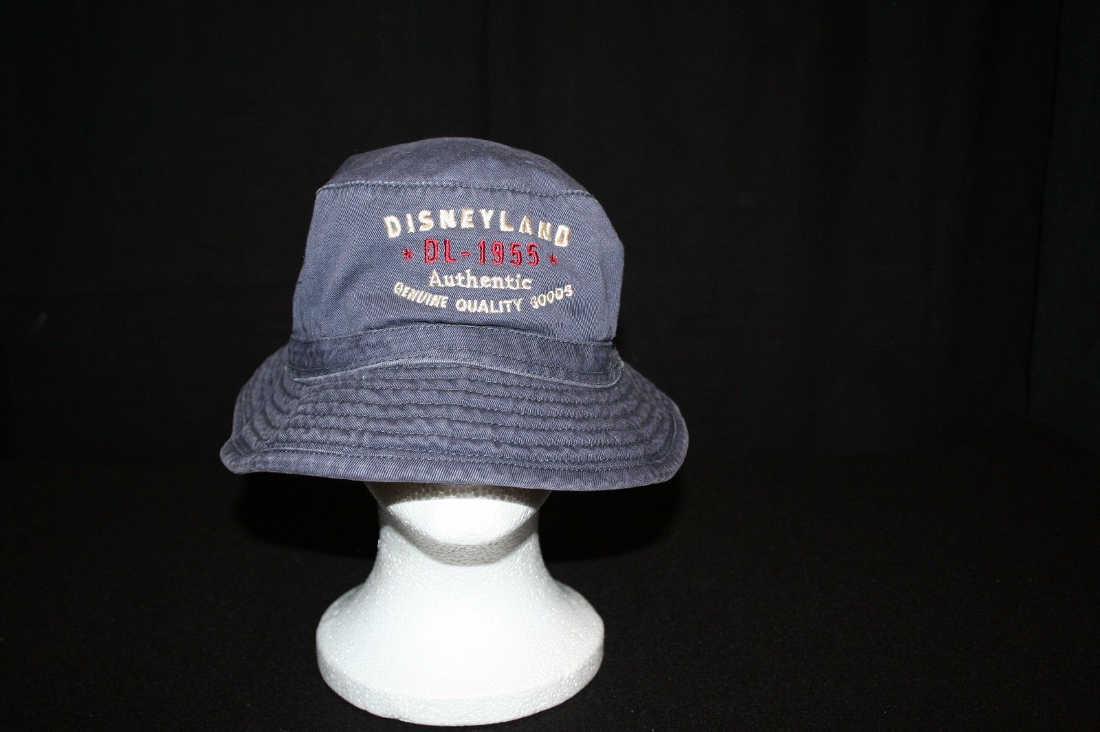 MickeyInc Disneyland DL1955 embroidered blue 23 1/2" onesize Bucket