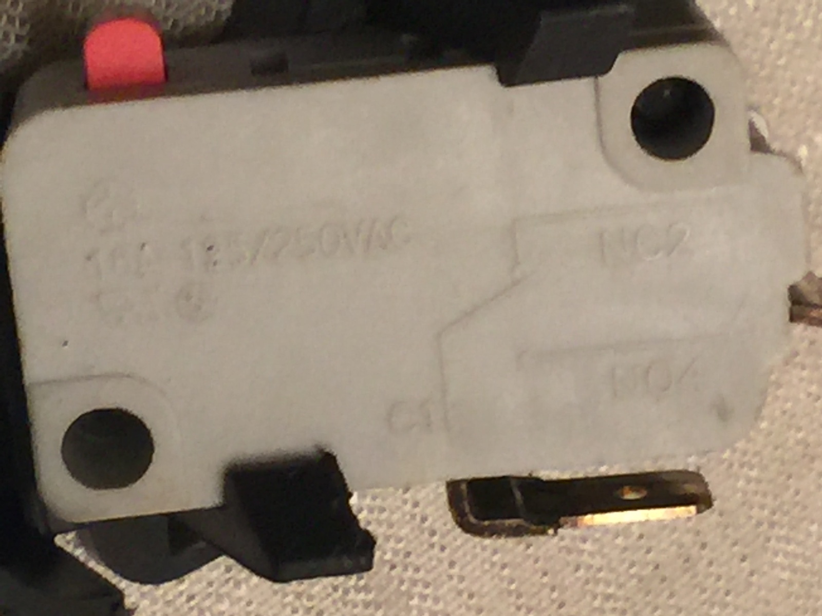 OEM PANASONIC NNSA661S Inverter Microwave Door Triple Interlock Switch