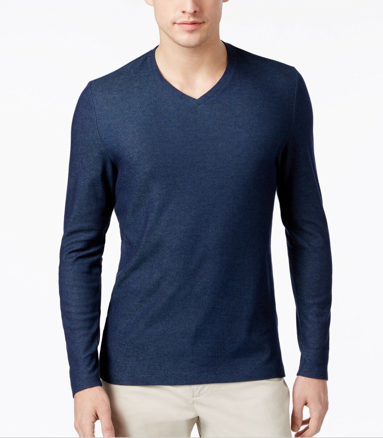 Alfani Men's V Neck Knit Shirt size XL E&D and similar items