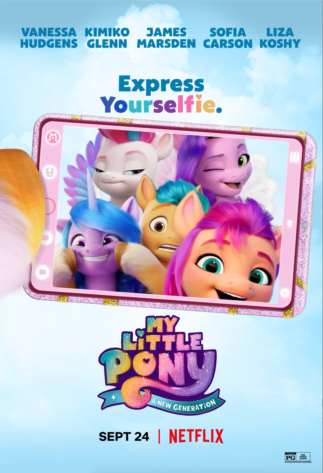 My Little Pony A New Generation Poster Animated Movie Art Film Print 24x36 27x40