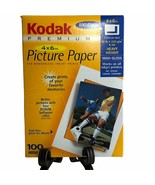 Kodak premium inkjet picture paper 4&quot;x6&quot; Heavy weight high Gloss 100 She... - $8.90