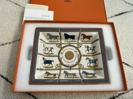 Hermes Couverture et Tenues de Jour Change tray pour l'Ecuriel horse Ashtray - $549.03