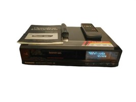 Vintage Panasonic Omnivision pv-4722 W manual Remote and ScanWand Tested Rare - $190.00
