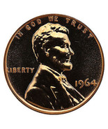 1964 Lincoln Memorial Cent Penny Gem Proof Mint Coin No Mint Mark Uncirc... - $7.99