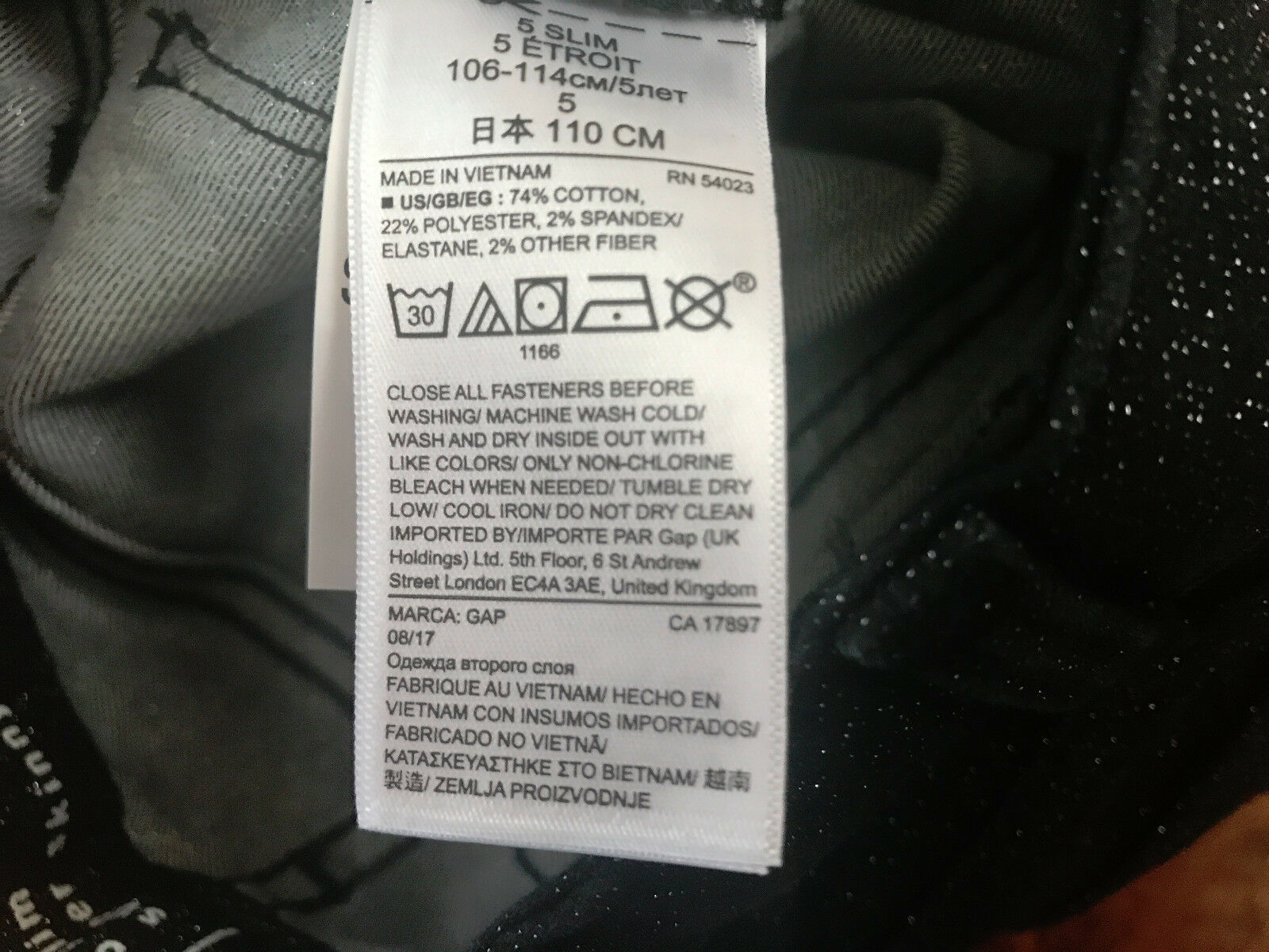 gap ca 17897 pants