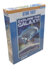 Aquarius 500 Piece Jigsaw Puzzle -Star Trek Explore The Galaxy - $14.84