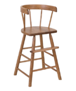BOOSTER HIGH CHAIR Amish Handmade Heirloom Quality Oak YOUTH  Furniture - $359.99