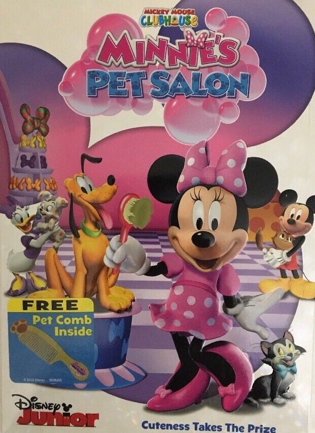 Mickey Mouse Clubhouse:Minnie's Pet Salon(DVD, 2015)RARE VINTAGE-SHIP N ...