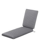 Montlake FadeSafe 80 in. L x 26 in. W x 3 in. Thick Grey Outdoor Quilted  - $150.99