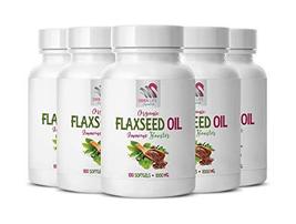 Flaxseed Oil Hair Benefits - Flaxseed Oil Organic 1000mg - Heart Health - Help L - $68.26