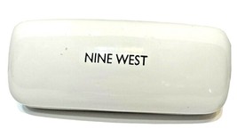 Nine West Hard Clam Shell White Eyeglasses and Sunglasses Case - $8.64