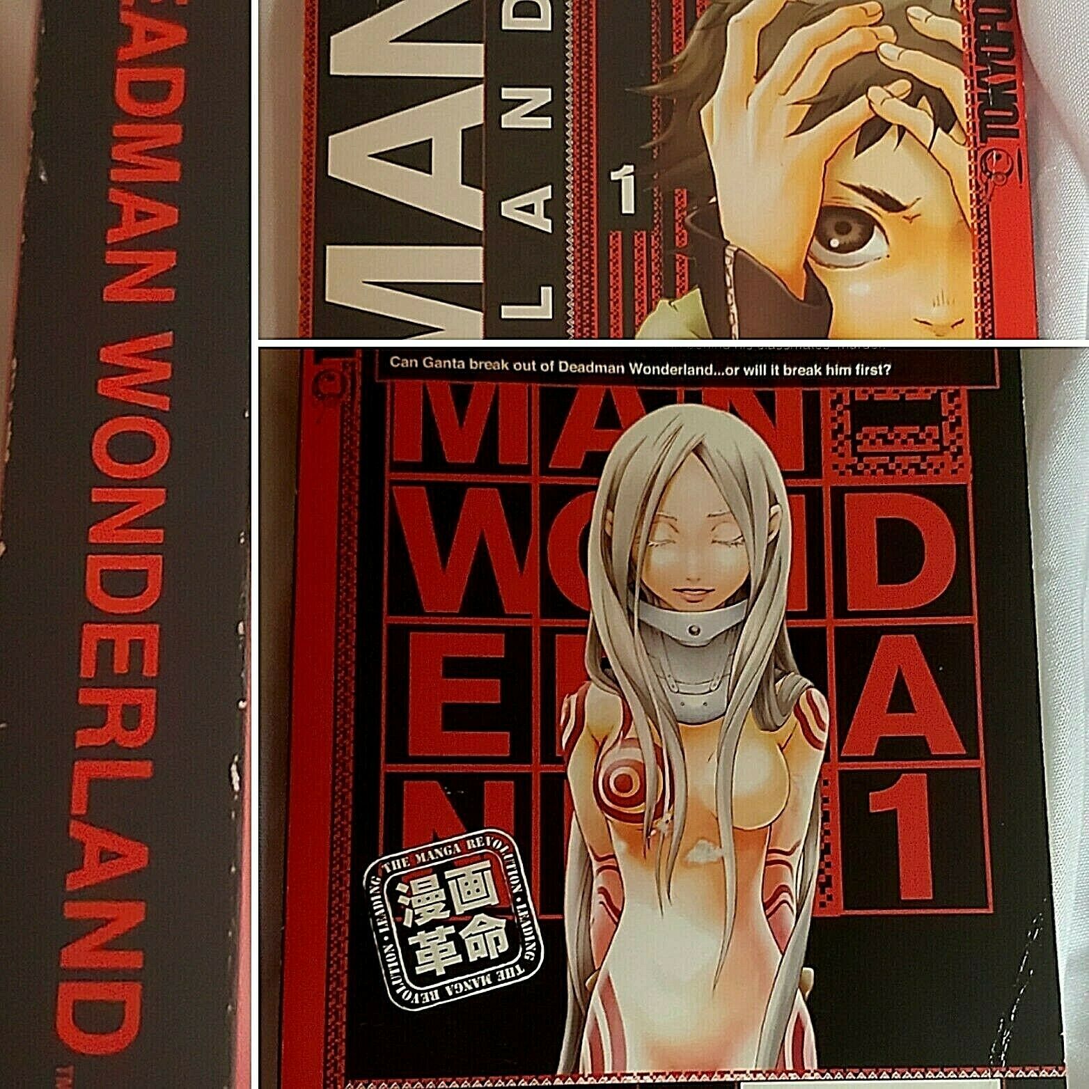 Deadman Wonderland Manga By Jinsei Kataoka Tokyopop Vol 1 Anime Comics
