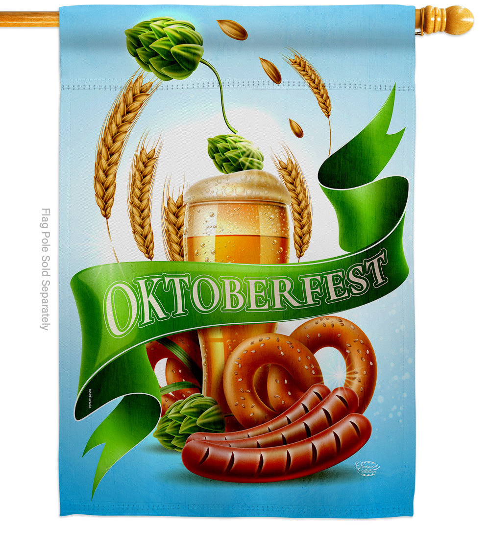 Primary image for It Oktoberfest House Flag 28 X 40 Double-Sided Beer Banner