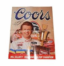 AUTOGRAPHED 1988 Bill Elliott #9 Coors Melling WINSTON CUP SERIES CHAMPI... - $179.96