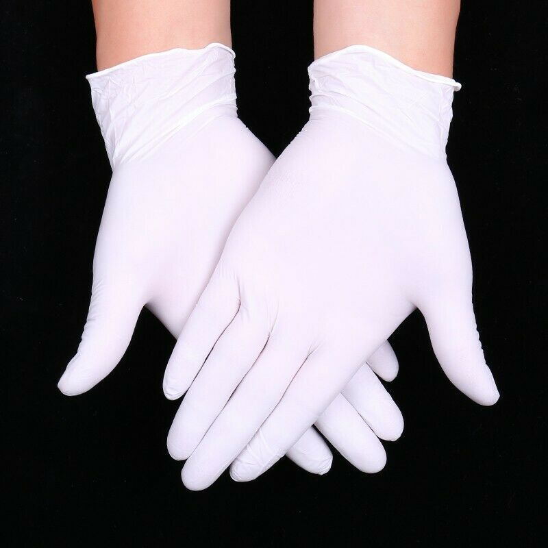 Machinist® 100pcs/Lot Auto Car Repair Gloves Rubber Disposable Nitrile Gloves