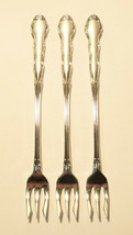 3 X Oneida Ltd 1881 Rorgers Flirtation Pattern - Cocktail Forks - $39.47