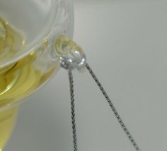 Ganz EX29970 Merry Margarita Glass Clear Yellow Liquid Ornament image 3