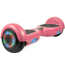 MEGA-SGW66-PNK-BT-2 Hoverboard in Pink with Bluetooth Speakers