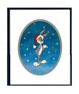Bugs Bunny Christmas Warner Brothers Animation Cel FRAMED - $775.00