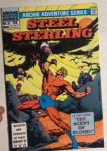 Steel Sterling #5 (1984) Archie Adventure Comics VG+/FINE- - $14.84