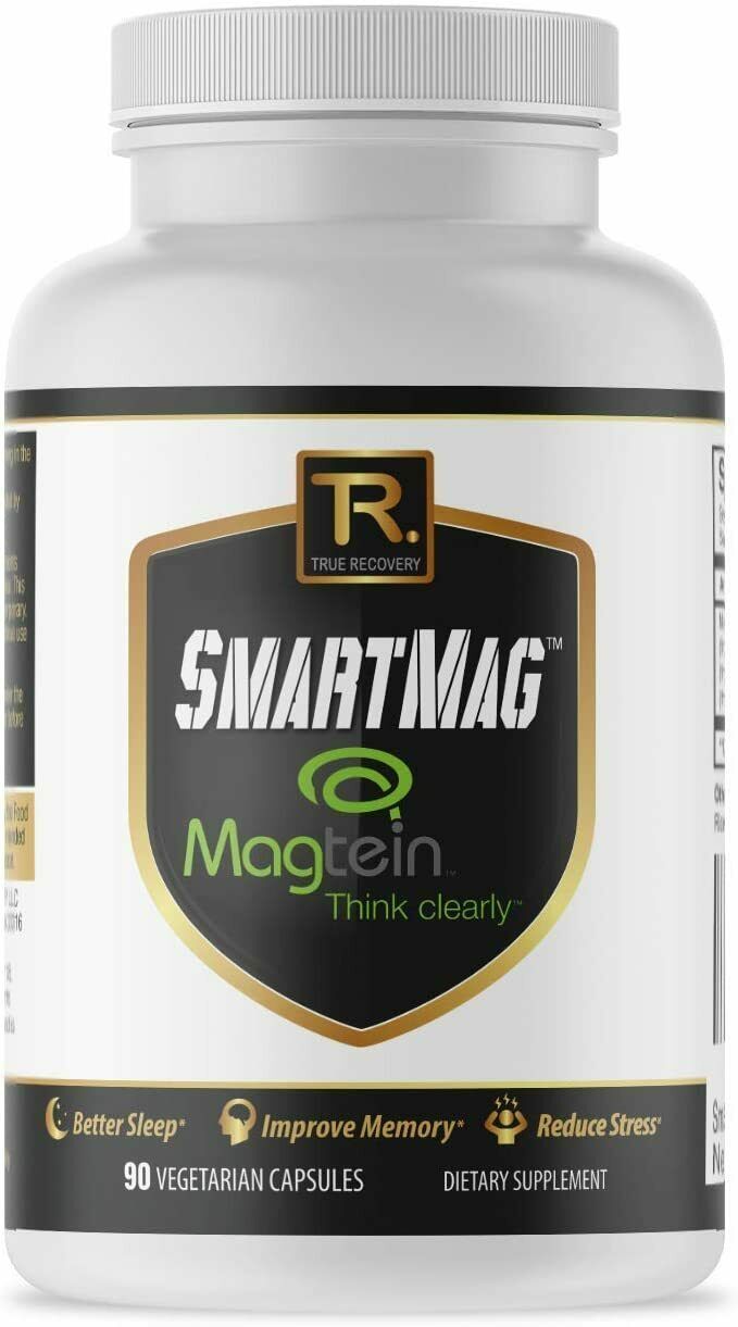 Magnesium L Threonate Pills (Magtein) High Absorption, 90 Veggie