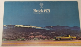 1971 Buick Car Sales Brochure Riviera Electra LeSabre GS GS455 Skylark 46 Pages  - $14.20