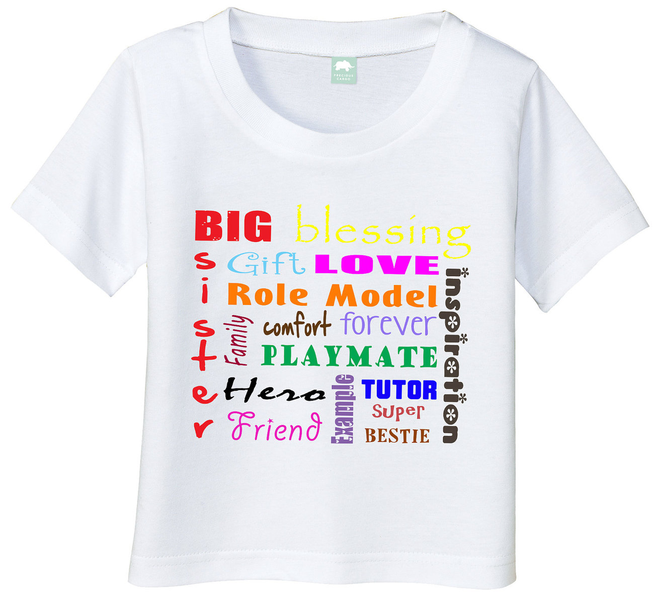 big sister t shirt 12 18 months