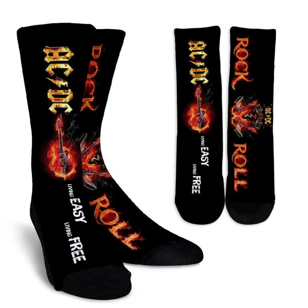AC/DC Crew Socks Socks