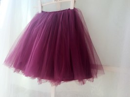PLUM PURPLE flower girl Mini Tutu Skirt Baby Tutu Skirts Many colors NWT